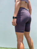 Biker short with side pocket